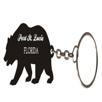 Luka St. Lucie Florida Suvenir Mear medvjed Privjesak