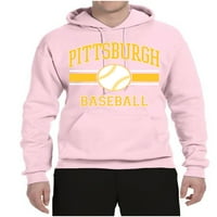 Divlji bobby grad Pittsburgh bejzbol fantasy navijački sportovi ujedini duksevi, svijetlo ružičasta,