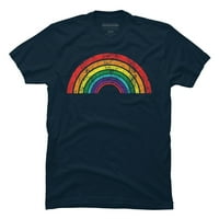 Rainbow LGTB Gay Pride Parade Poklon Idea Muns White Graphic Tee - Dizajn od strane ljudi 3xl