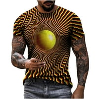 Njoeus majice kratkih rukava za muškarce Muška majica s kratkim rukavima Muška unise dnevna majica 3D