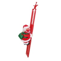 Penjanje Santa Claus Božićni ukras ukras Poklon Penjanje Santa sa laganom muzikom i zvukom