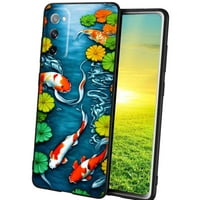 Kompatibilan je sa Samsung Galaxy A02S futrolom telefona, Lucky-Koi-Fish - Silikonska futrola za silikon za teen Girl Boy Case za Samsung Galaxy A02S