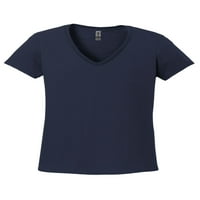 Normalno je dosadno - ženska majica s kratkim rukavima V-izrez, do žena veličine 3xl - massachusetts djevojka