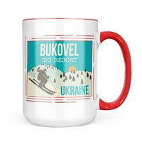Neonblond Bukovel Ski Resort - Ukrajina Ski Resort Poklon za ljubitelje čaja za kavu