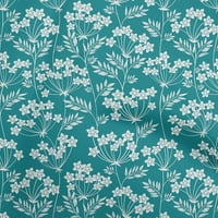 Onuone baršunaste talene zelene tkanine cvjetna silueta tkanina za šivanje tiskane ploče od dvorišta