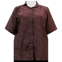 Personal Touch Women Plus Veličina rublje s kratkim rukavima, bluza za ispis s nacrtom - Mini začinski