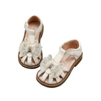 Little Girls Bow cipele Predivne princeze rođendane djevojke Cvjetne vjenčane haljine cipele za bebe