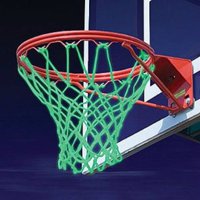 Sjaj u tamnom košarkaškom mrežnom mrežnom mrežnom i košarkaškom obruču, standardno 21 * za vanjske košarkaške