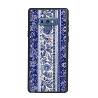 Blue-Lotus-telefon za telefoniranje za Samsung Galaxy Note za žene Muška Pokloni, Mekani silikonski