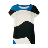 GAECUW THIRTS za ženske vrhove Bluze s kratkim rukavima The Regularne fit pulover TEES T-majice Sažetak