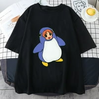 Jhpkjazumanga Daioh Chiyo Mihama Majice Žene Penguin Kawaii slatke crtane majice pamuk ljetni tees