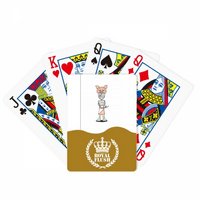 Egipat Horus svinjski šešir Royal Flush Poker igračka karta