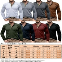 Paille muškarci vrhovi majica s dugim rukavima, majice sa čvrstim bojama, casual sport pulover crne