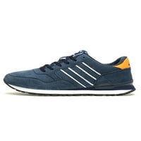 Colisha muškarci tenisice Sport trčanje cipela čipke UP treneri Muški stilski hodanje casual plave 9