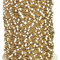 Duge perle ručno rađene materijale Nalazi za obrtni materijali Pričvršćivanje nehrđajućeg čelika DIY za žene za žene Ogrlice Key Lans Men Gold