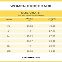 Dan majki Gold Crown Racerback Rezervoar za žene -Image by Shutterstock, ženski medij