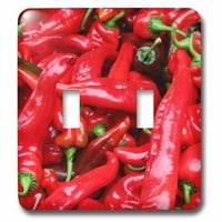 3Droza hrane povrće Chilli Peppers - dvostruki preklopni prekidač