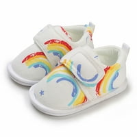 Cipele za mališane cipele Toddlerove cipele s ravnim dnom lagane udobne kuke petlje slatke crtane print