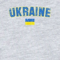 Cafeprespress - Ukrajina Zastava Vintage Muškarci Žene Dječja Ukra Body odijelo - Slatka novorođenčad