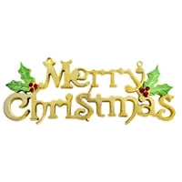 Božićno ukrašavanje stabla sjajno veselo pismo za Xmas Viseći ukras