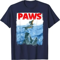 Paws Paw Jachhund pas Retro Parodijska poklon majica