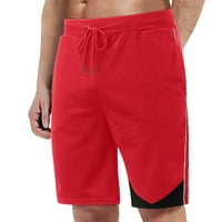 Muškarci Ležerne kratke hlače Ljetni trendy Fit Cargo Dugme Solid Džep, Jednostavna tether Plus size