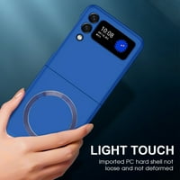 Za Galaxy Z Flip Case, z Flip magnetske futrole, [kompatibilan sa magsafe] ultra tanki neklizajući udarni