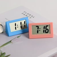 Mini sat LED ekrana Bedside 24h Digitalni elektronski satovi plastični baterijski uredski kalendar uredski