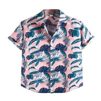 Avamo muškarci prozračna havajska košulja odvojite košulje na plaži na plaži Vintage Aloha majice