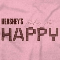 Čokolada me čini sretnom Hersheyevom duksevima sa hoodieom, žene britske marke L