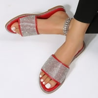 DMQupv Barefoot sandale za žene vjenčane dijamantske žene sandale stilski dizajn Ženske cipele Dreske