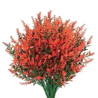 Dengmore Umjetni cvjetovi lavande za lavande paketi lažni cvjetovi Ne FAD FAU plastične biljke za uređenje