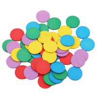 Drveni šareni okrugli geometrijski čipovi matematičke nastave AIDS obrazovna dječja igračka