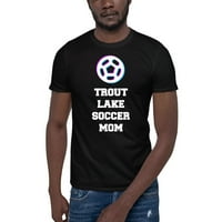 Tri icon pastrmka Lake Soccer mama kratkih rukava pamučna majica od nedefiniranih poklona