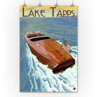 Lake Tapps, Washington, Drveni brod