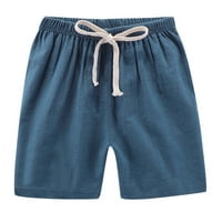 Toddler Boys Ljetne kratke hlače Dječja struka Hlače Dječje elastične kratke hlače posteljinu casual