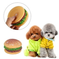 Puppy igračka, kućni ljubimac Igračke za pse, kućne ljubimce hamburger igračka škripavska igračka za