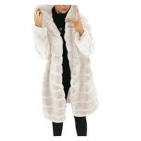 DTIDTPE jakne za žene, žene - 'Gilet s dugim rukavima kaput toplije jakna kaput Otizga zimski kaputi za žene, bež