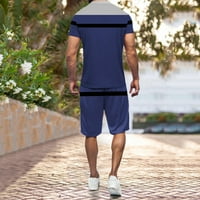 Objave za muškarce Muške modne majice i kratke hlače Postavite ljetnu odjeću Bež veličine l