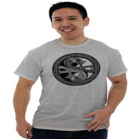 Zmaj yin Yang Sym Symbol Balance Muška grafička majica Tees Brisco Marke 3x