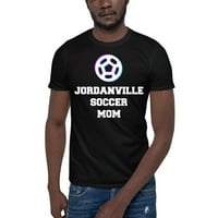 Tri ikona Jordanville Soccer mama kratkih rukava pamučna majica u nedefiniranim poklonima