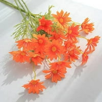 Morttic Umjetno cvijeće Daisy svileni cvjetni aranžmani lažni mlištalica za proljeće za proljeće Početna