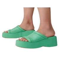 RotoSW ženske casual cipele debele jedino slajdove Ljetne platforme sandale Comfort klizanje na klin