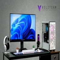 Velztorm White Fulti Custom izgrađen igralište, WiFi, USB 3.2, HDMI, Bluetooth, Win Pro)