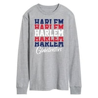 Harlem Globetrotters - Naslođeni logo - Muška majica dugih rukava