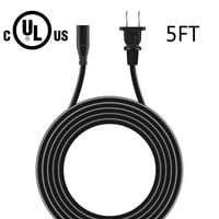 Na 5ft UL-u na popisu kabela za napajanje za HP Deskjet F F F F F D D Printera