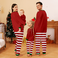 Božićne pidžame za obitelj, božićne porodične pidžame Podudarni setovi, slatki božićni PJS