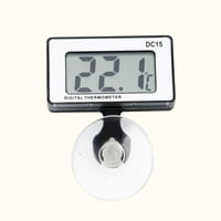 Termometar DC mini digitalni LCD termometar Termometar Akvarij ribe Temperatura temperature metar usisne