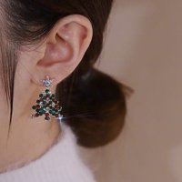 Jygee Par ženske minđuše zvijezda Rhinestone naušnice legure uho ukrasi djevojke dama nakit za zabavu