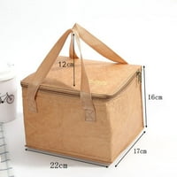 Zhaometiidaxi izolirane vrećice za ručak za ručak za ponovno punjenje, retro ručke vreće za odrasle